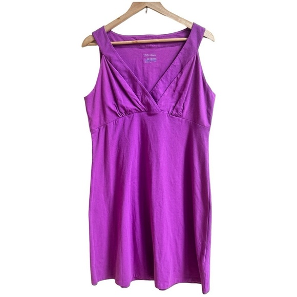 Columbia Dresses & Skirts - Columbia Omni-Wick Advanced Evaporation Sleeveless Sheath Womens Size L Purple